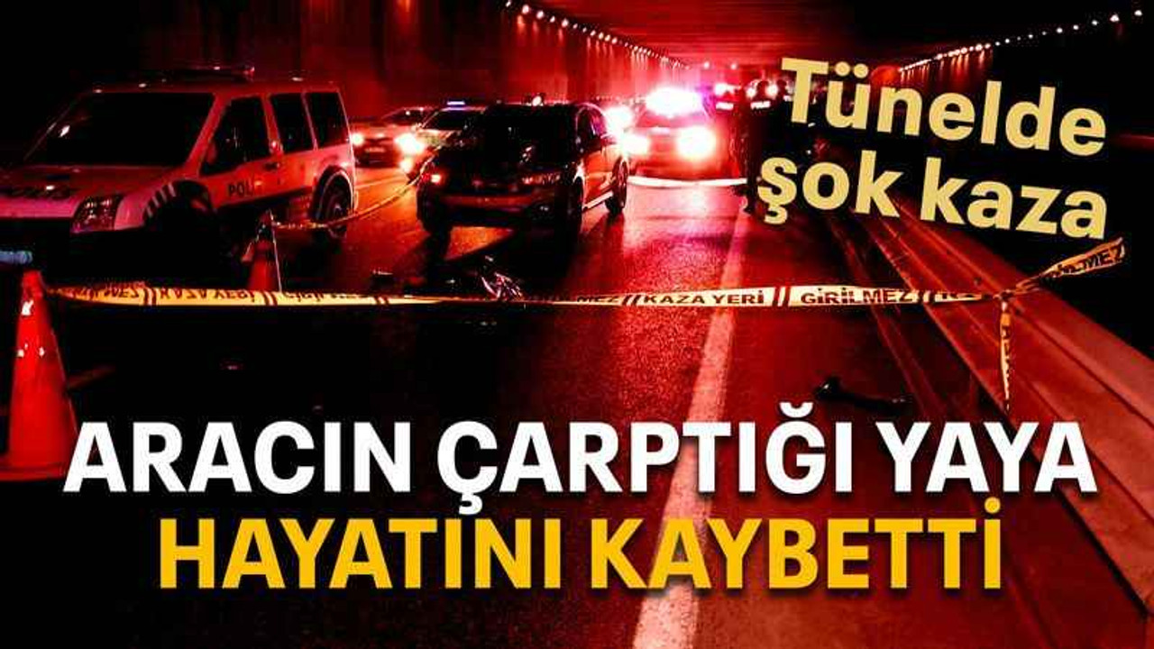 Aracın çarptığı yaya hayatını kaybetti